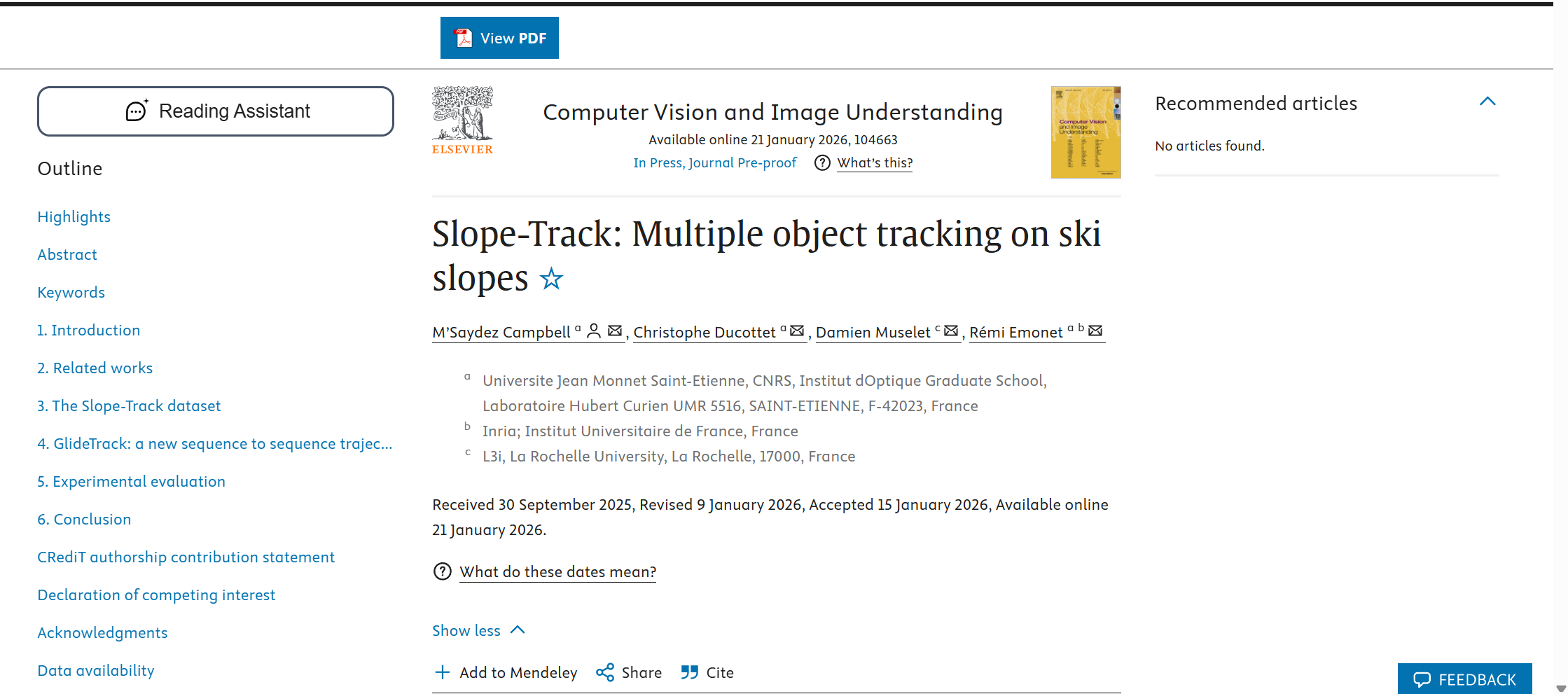 Slope-Track Paper Cover